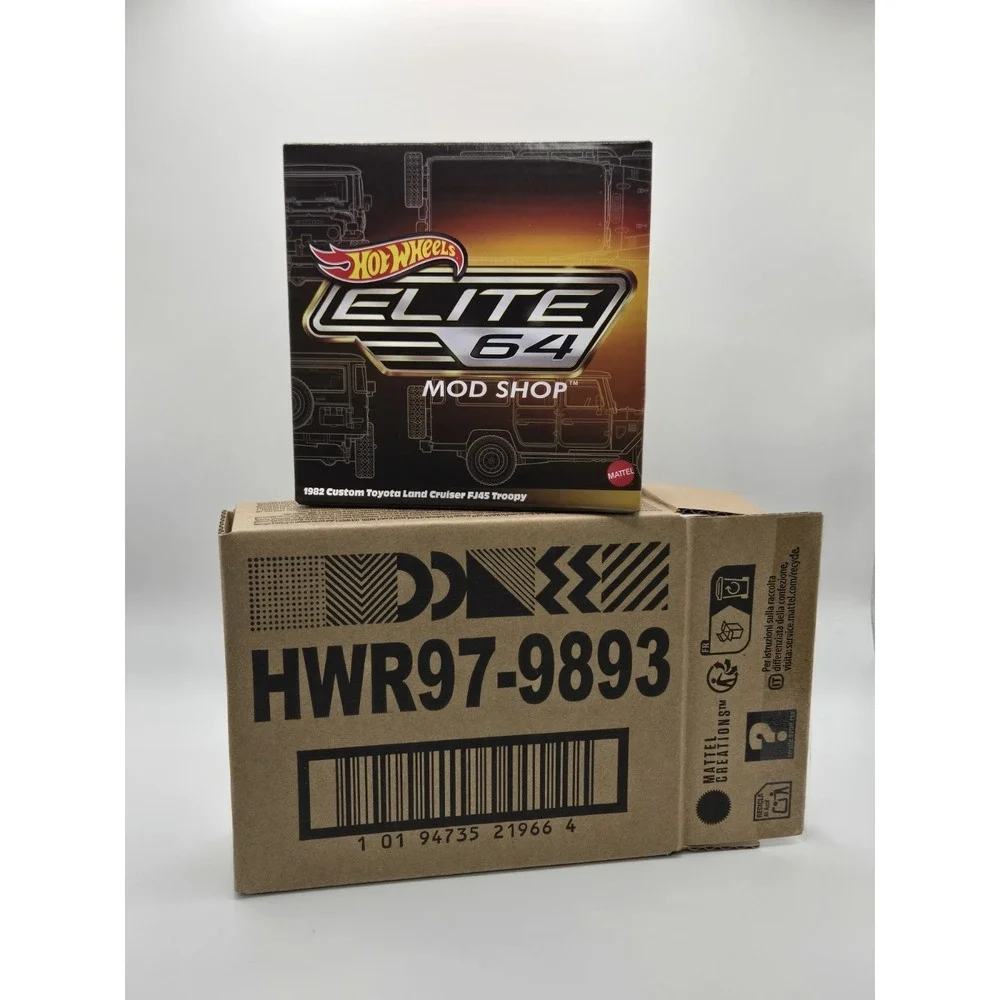 Hot Wheels Elite 64 Mod Shop 1982 Toyota Land Cruiser FJ45 Troopy HWR97 - NEW